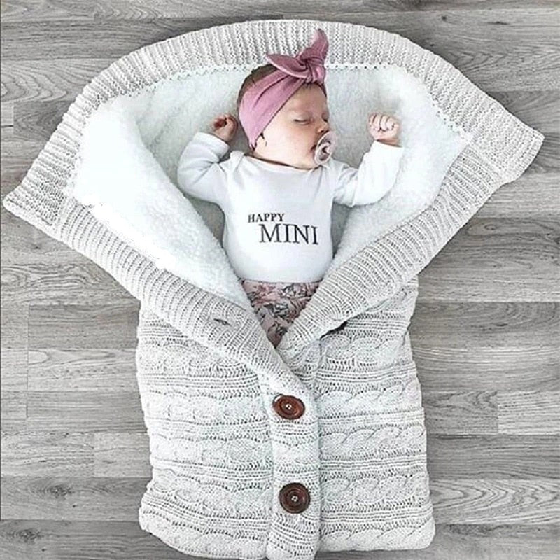 Saco de dormir de bebe con botones – Tiendita León
