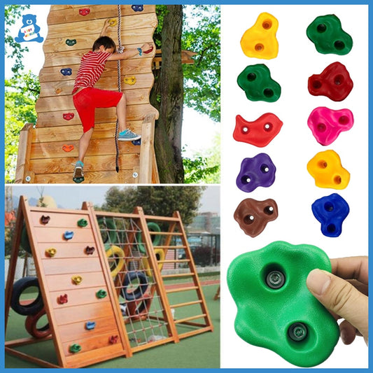 Set de piedras para escalar para niños