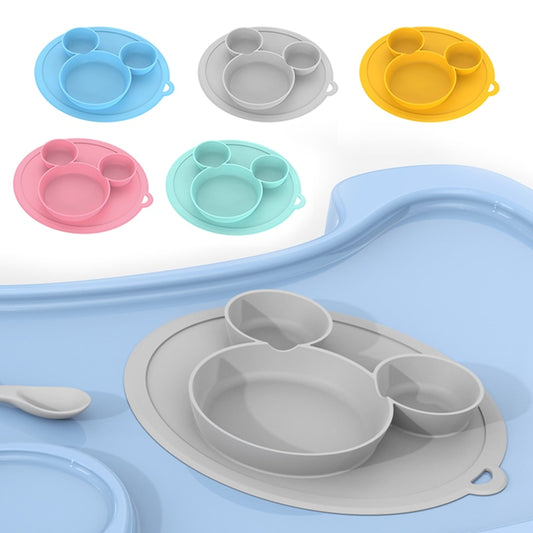 Plato para niños de silicona libre de BPA